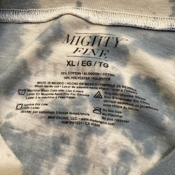 Tie Dye Butterfly Long Sleeve Tee T-Shirt - Picture 7 of 9